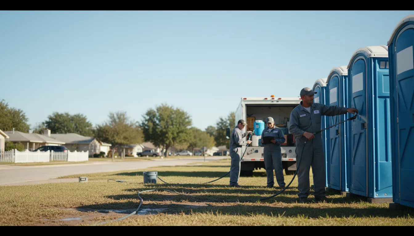 Long-Term Portable Toilet Rental in Sidell, IL near me